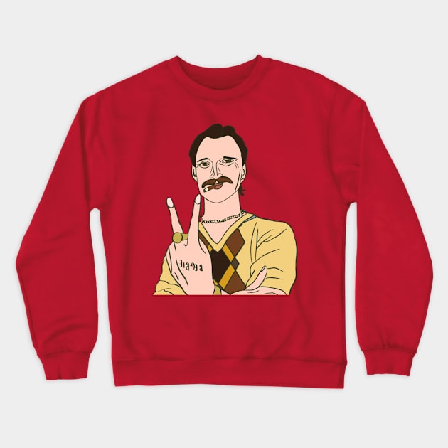 Begbie - Trainspotting Crewneck Sweatshirt by Brittleberries